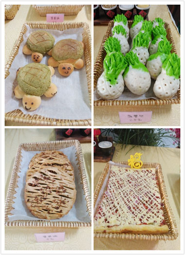 各种面食样品